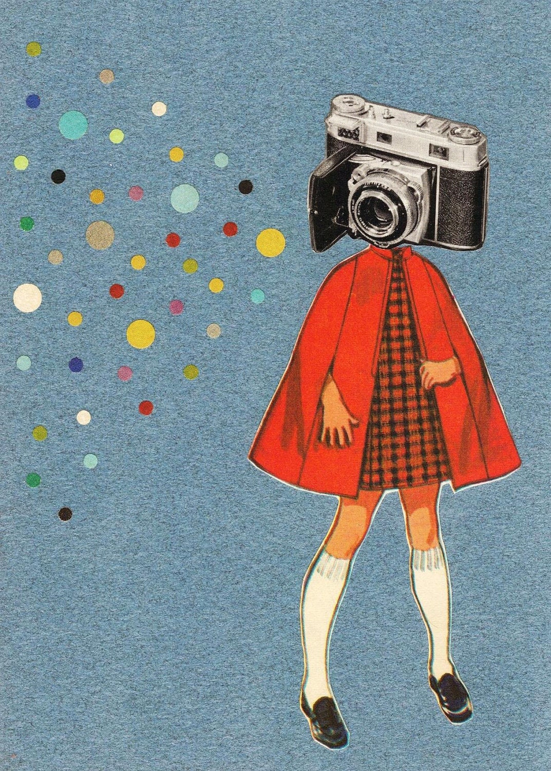 Camera Shy. Limited Edition giclee print