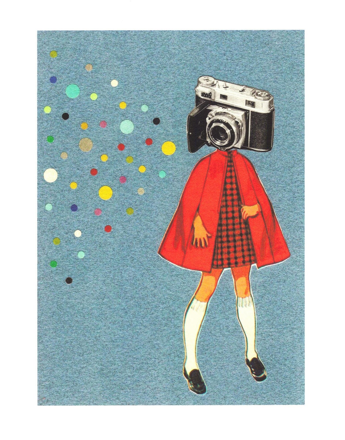 Camera Shy. Limited Edition giclee print
