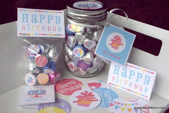 Happy Birthday Gift Printable Set