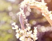flower crown, woodland wedding accessory, bridal hair crown, vine headpiece - SONATA