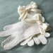 fishnet - upcycled vintage gloves