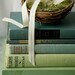 woodland ring basket (sage ribbon) 'love nest'
