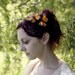 butterfly hair pin monarch 'one wish'