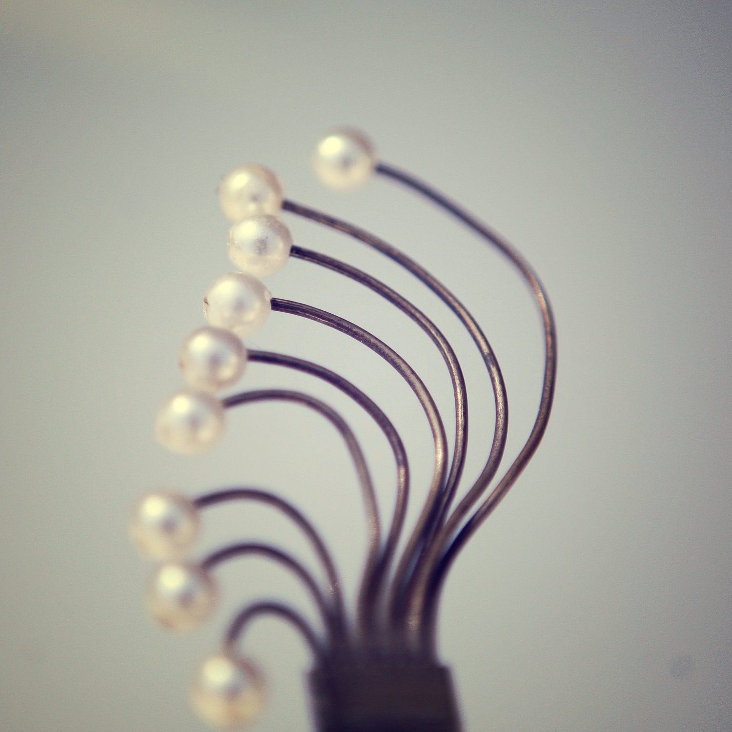 sail away - vintage hair or hat pin