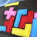 Tetris Felt Handbag