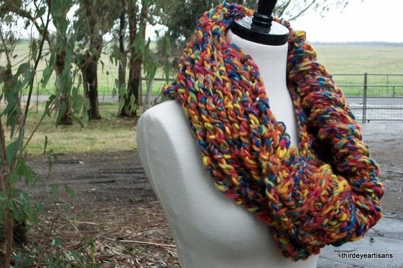 Say Goodbye To Summer - Chunky Moebius Cowl
