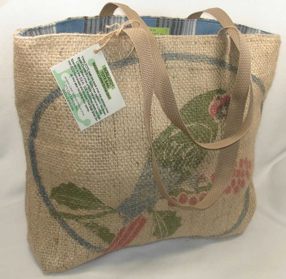 small recycled tote bags