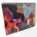DAVID BOWIE - Let's Dance - Recycled Record Album Jacket Sketch Book Journal