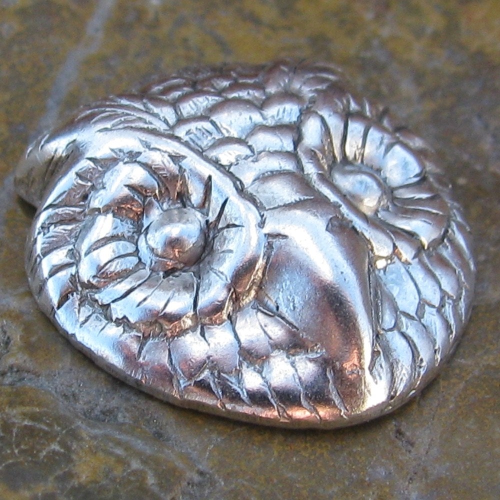 6 Antique Silver Plated Brass owl Metal Stamping Finding 815