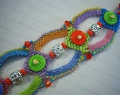 Spring Disc Bracelet