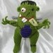 Special Edition FrankenGerbil Crocheted Amigurumi Doll