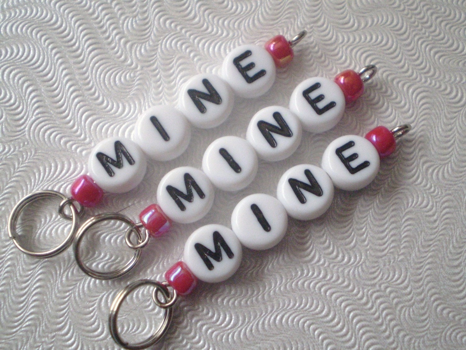 Mine, Mine, Mine Stitch Markers - handmade stitchmarkers for knit or crochet more colors and sizes