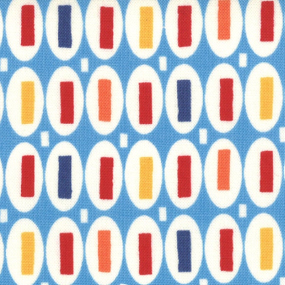 Light Blue Pezzy Magic Beans Fabric by American Jane for Moda FAIRY TALE FRIENDS 1 Yard Sale