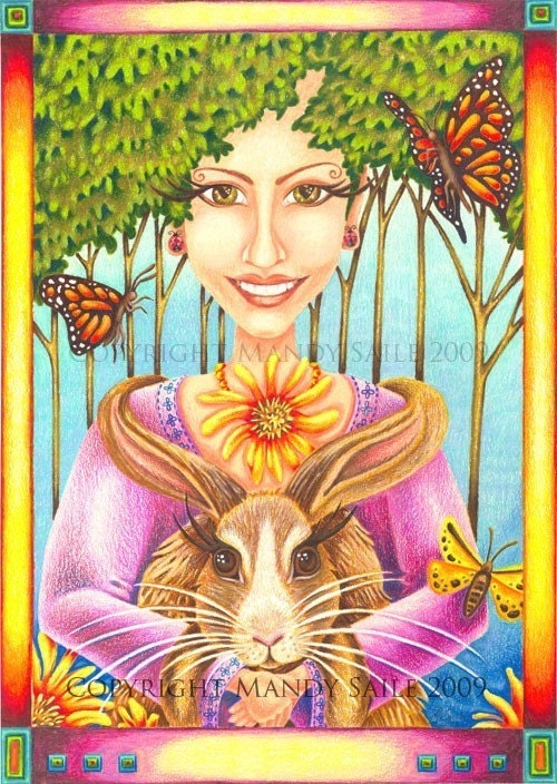 Happy easter art 
