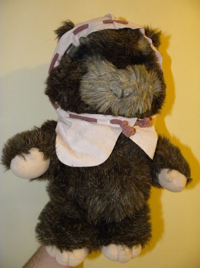 ewok plush vintage