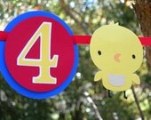 The First Year Farm Friends Photo Banner MADE TO ORDER