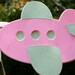 Its A Girl Airplane Baby Banner READY TO SHIP