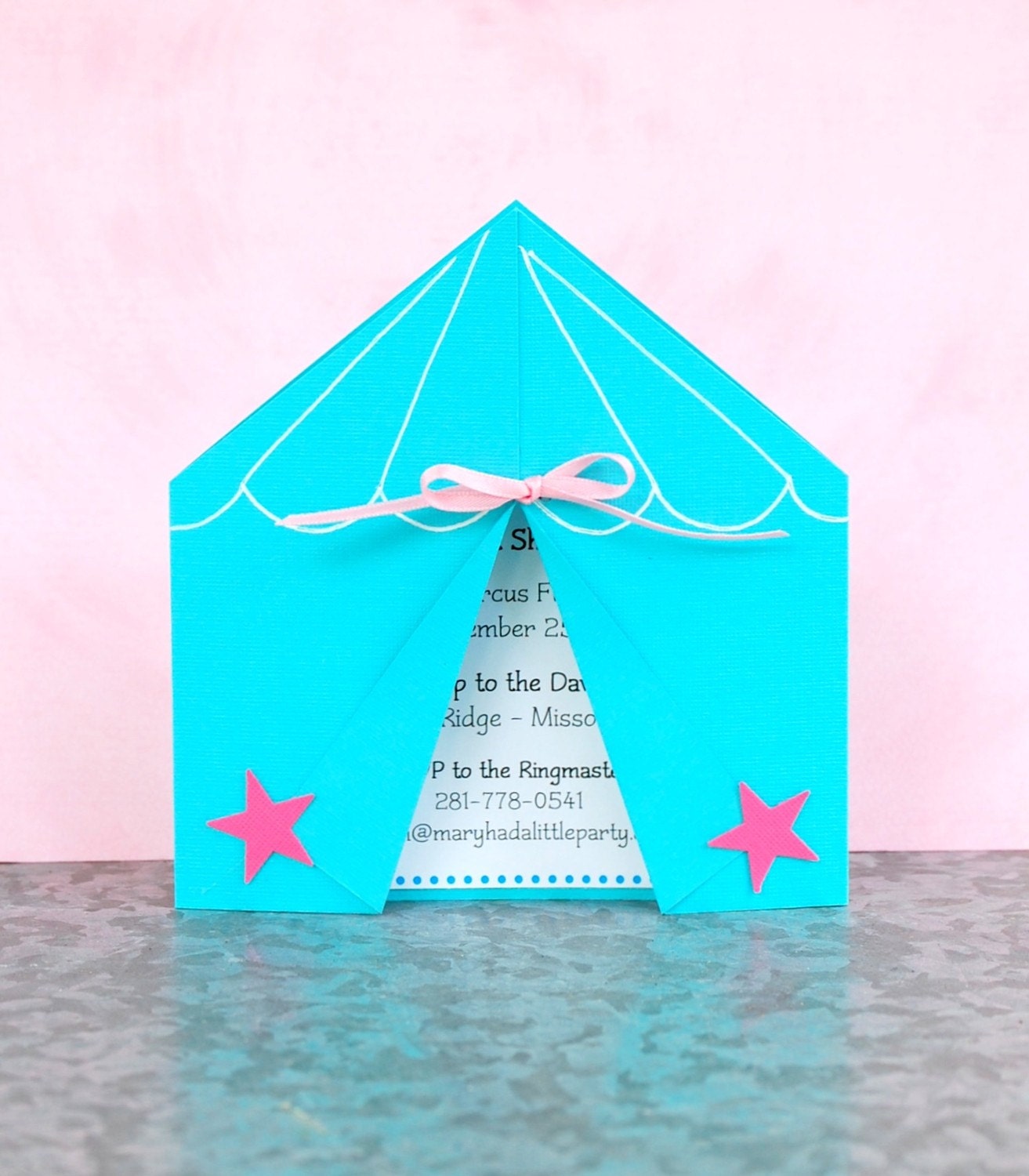 The CIRCUS/ CARNIVAL Collection - Custom Invitations from Mary Had a Little Party