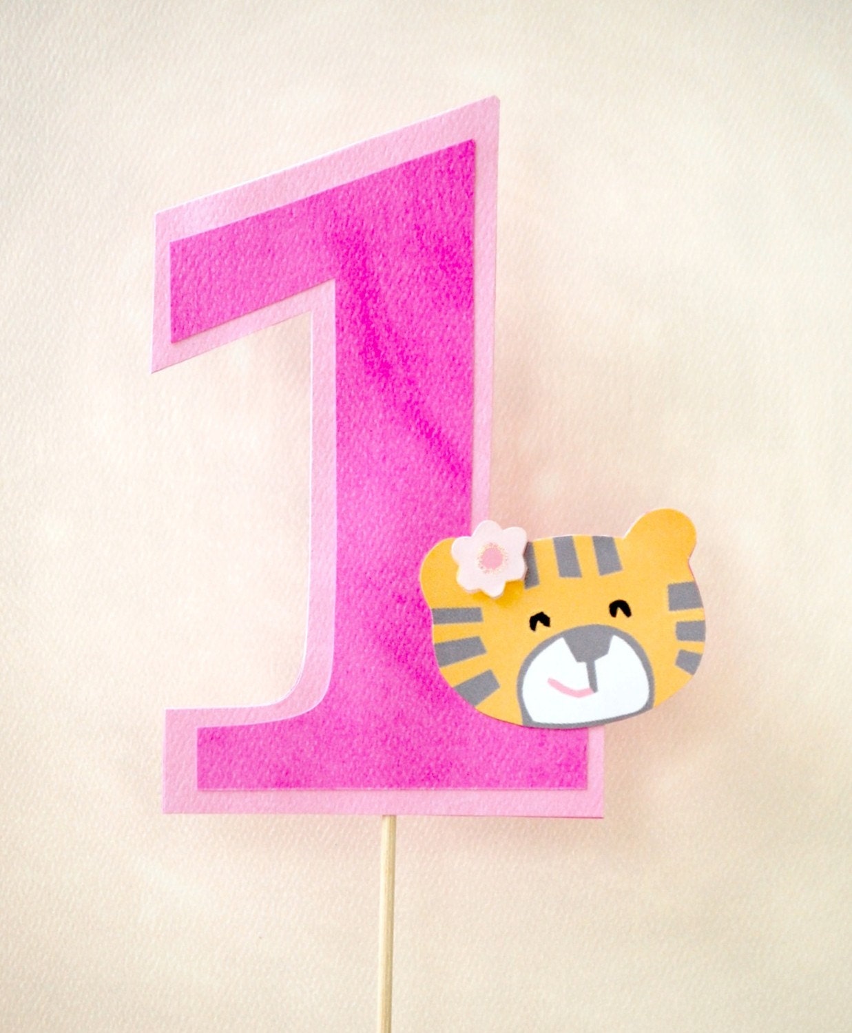 The Tiger Collection- Custom Cake Topper from Mary Had a Little Party