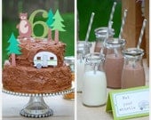 The Great CAMPOUT Collection - Custom Cake Topper Set from Mary Had a Little Party