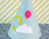 The Vintage Balloon Collection - Set of Six Custom Party Hats from Mary Had a Little Party
