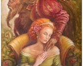 Beauty and the Beast by Renae Taylor......postcard