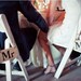 Rustic Mr and Mrs Hanging Signs, Great for Sweetheart table chairs, Photo Prop, Anniversary, Rehersal Dinner, Housewarming Party