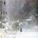 Landscape, Fine Art Print, Altered Photograph, Home Decor, Winter, 8x10.....Snow in the city
