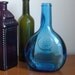 vintage blue wheaton bottle
