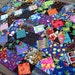 Cozy Heirloom Quilt, throw blanket, Playtime Baby or Child I Spy