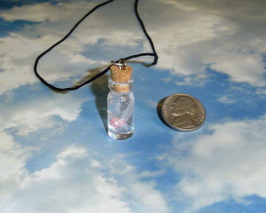 Legend of Zelda - Fairy in a Bottle Charm Necklace