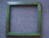 12 x 12 Rock Maple Green Dye Picture Frame