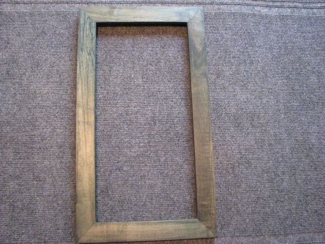 8X16 Maple with green dye Picture Frame