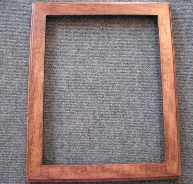 11x14  Birds Eye Rock Maple with Brown Dye Picture Frame-B