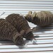 Set of 3 Upcycled Cardboard Mouse Cat Toys