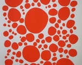bubbles red