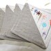 Coaster Textile Fabric Hand Embroidery  how does your garden grow