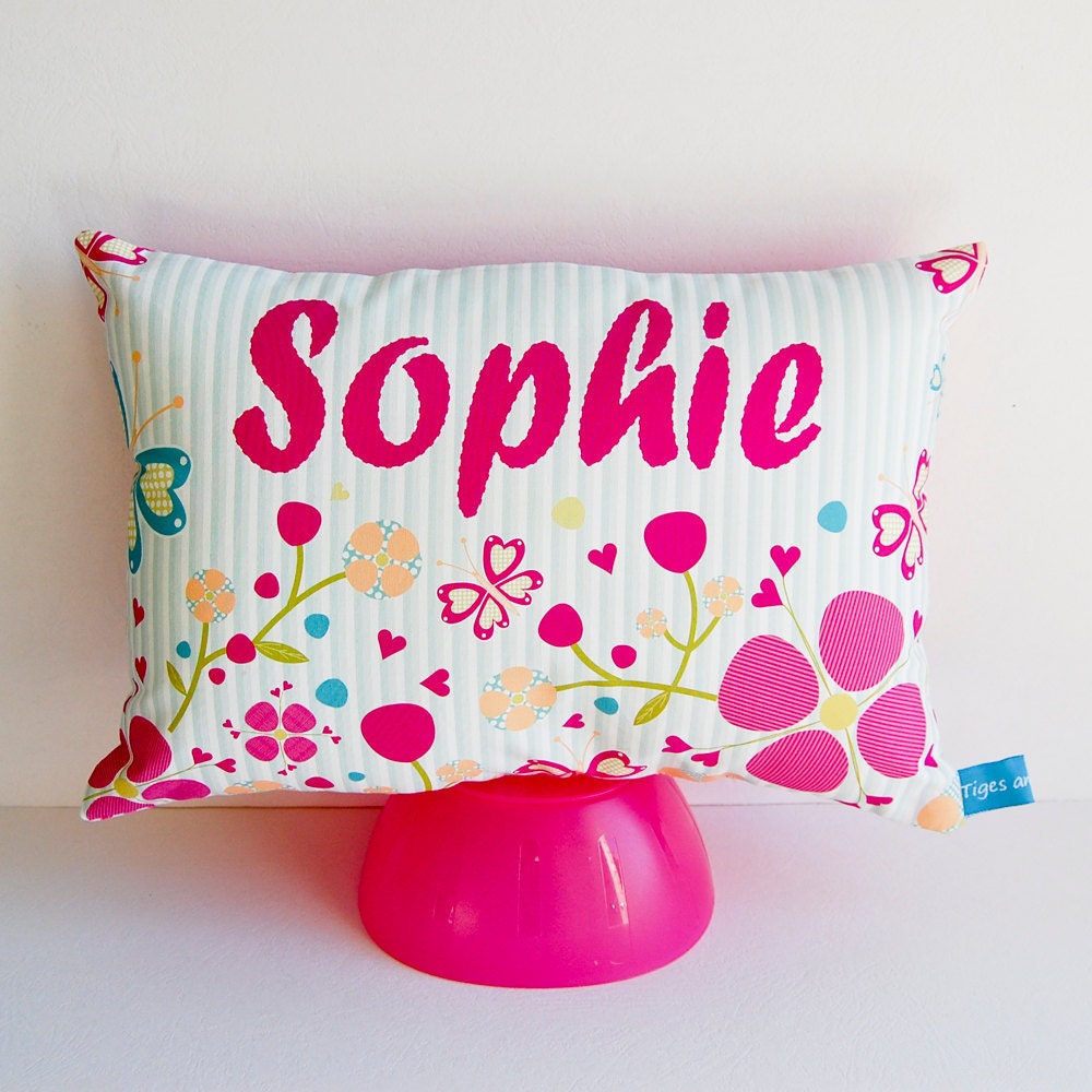 Floral Garden Personalised Decorative Cushion