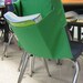 1 MEDIUM Chair Pocket Seat Desk Sack Washable Colored Duck Cloth You Choose the COLOR Chair Pocket Factory