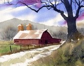 Old Barn-Print