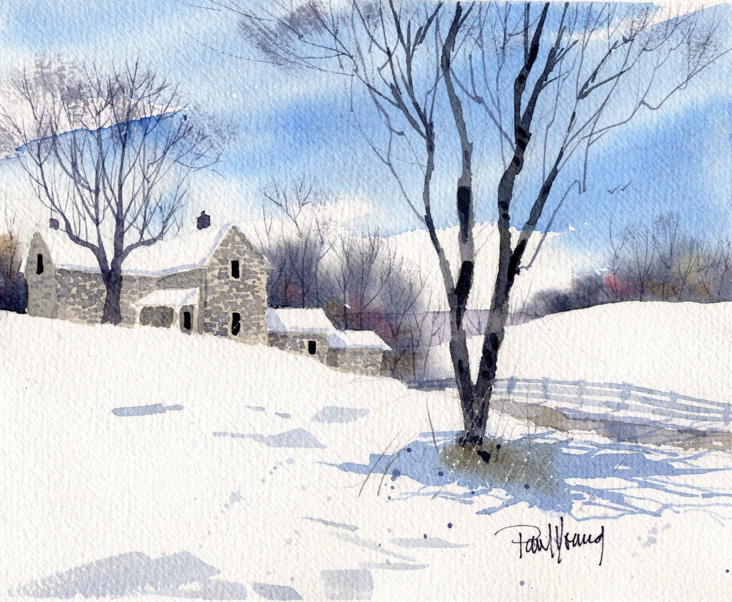 Stone House-Print