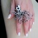Ink Splatter Octopus Love Affair Ring - Laser Cut Acrylic (C.A.B. Fayre Original Design)