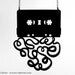 The Mixtape Breakup Necklace - Laser Cut Acrylic - Cassette Tape (C.A.B. Fayre Original Design)
