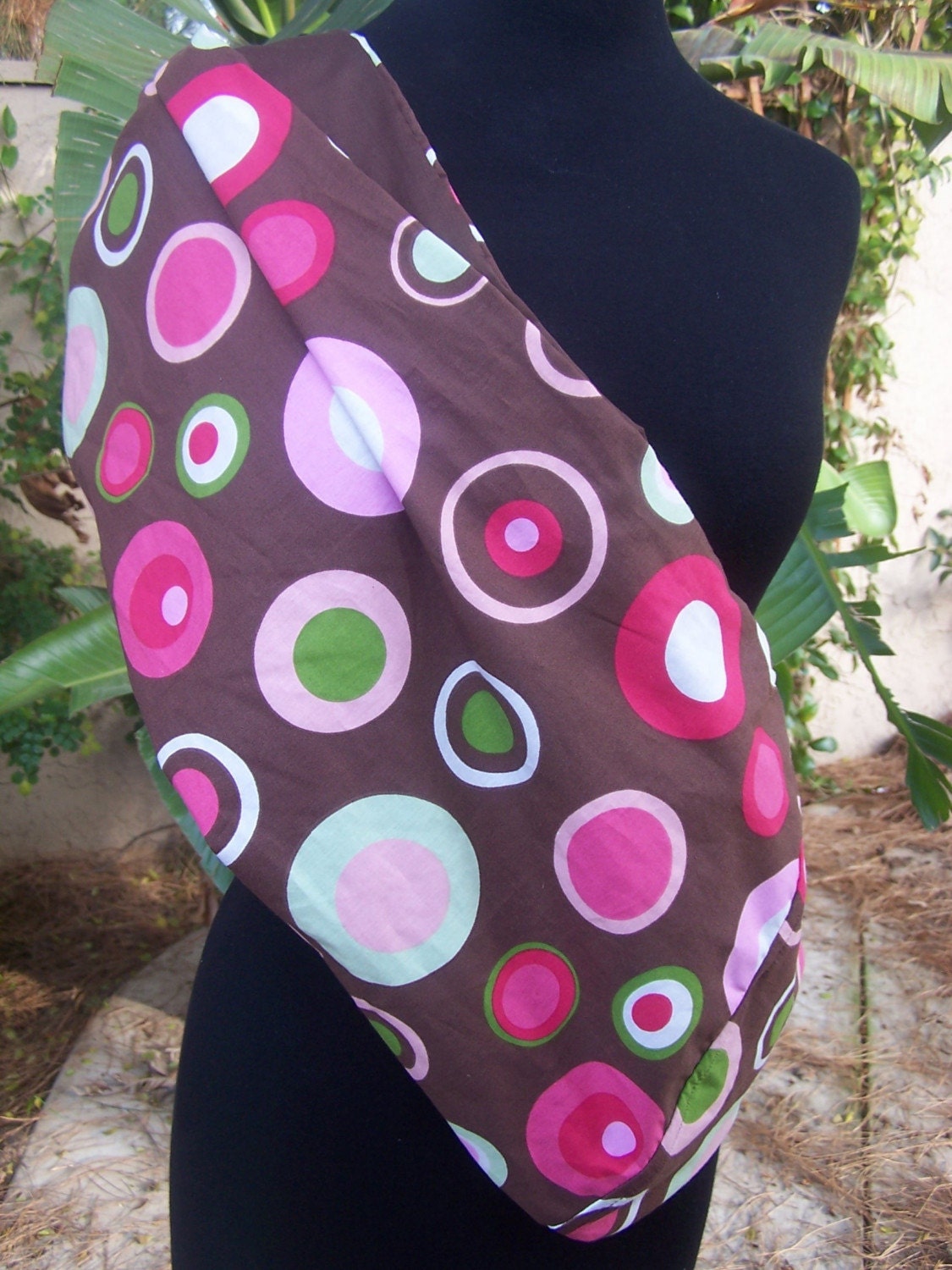 Baby Sling-Pouch Style-Neopolitan Pink