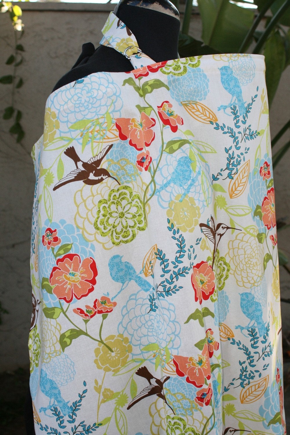 Nursing Cover- Avalon Hummingbirds