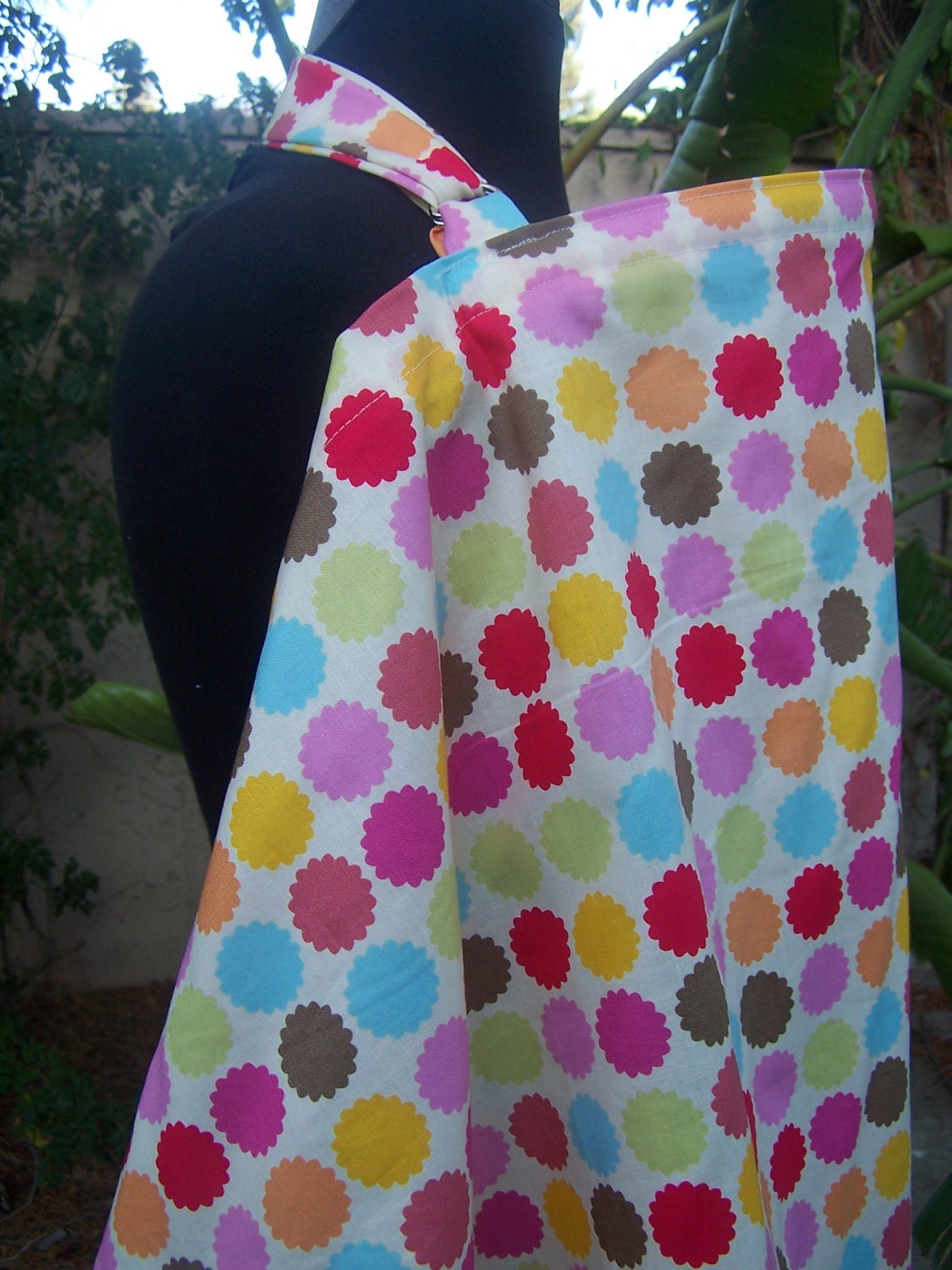 Nursing Cover-  -  Multi Star Dot