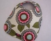 Baby Bib - Lacey Floral10 x 12.5