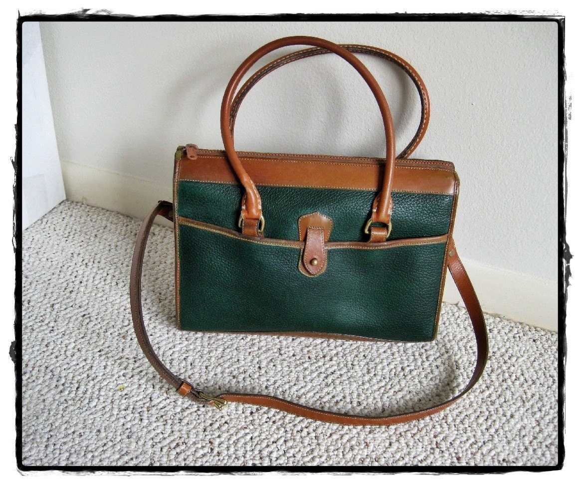 vintage green dooney and bourke