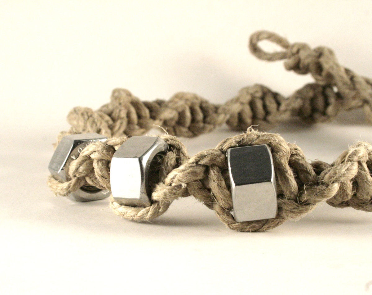 I'm Still Nuts - Fat Spiral Hemp Necklace