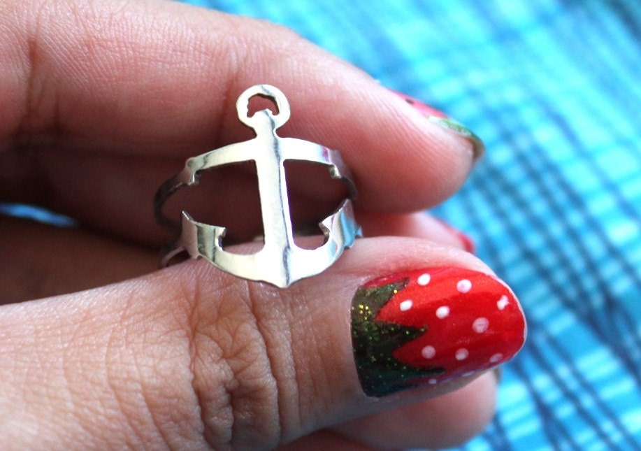 ANCHOR adjustable ring ( free shipping)